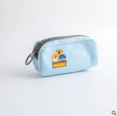 Trousse à crayons créative simple et mignonne en forme d'animal d'angle