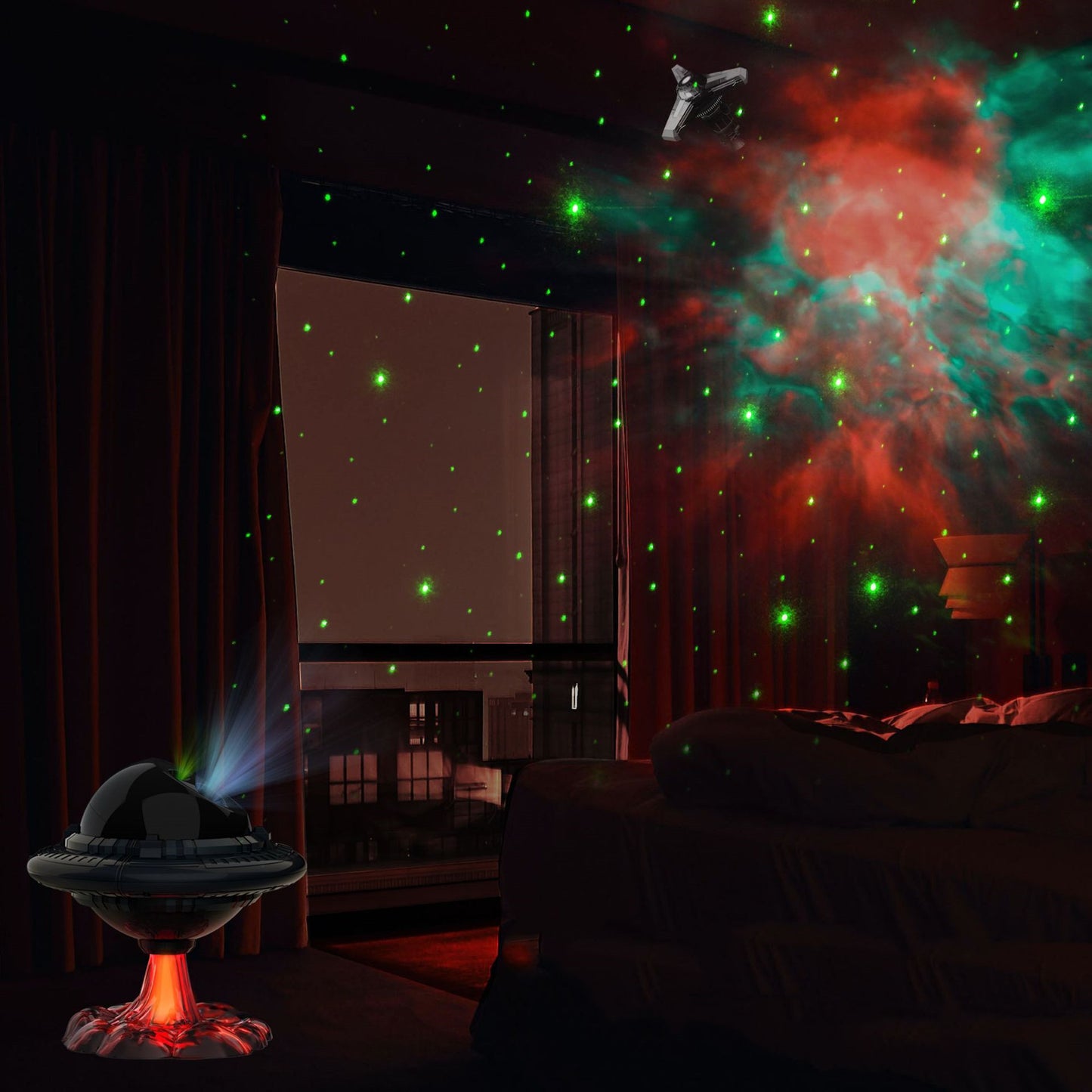 Creative Gift UFO Laser Projector Atmosphere