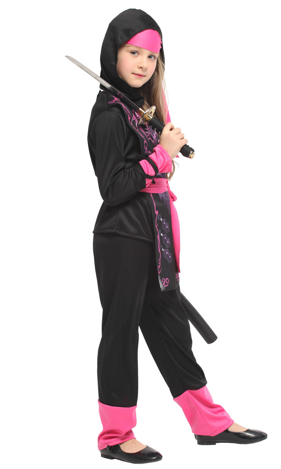 Disfraz de cosplay de Halloween Disfraz de samurai para niños