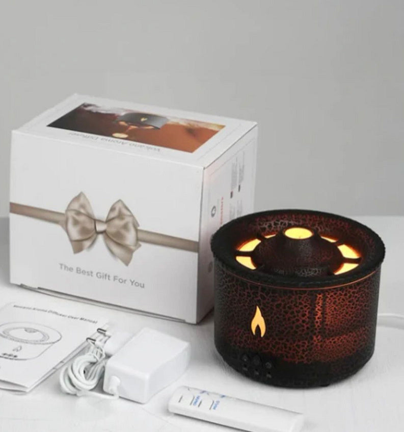 Humidificateur d'aromathérapie volcanique créatif