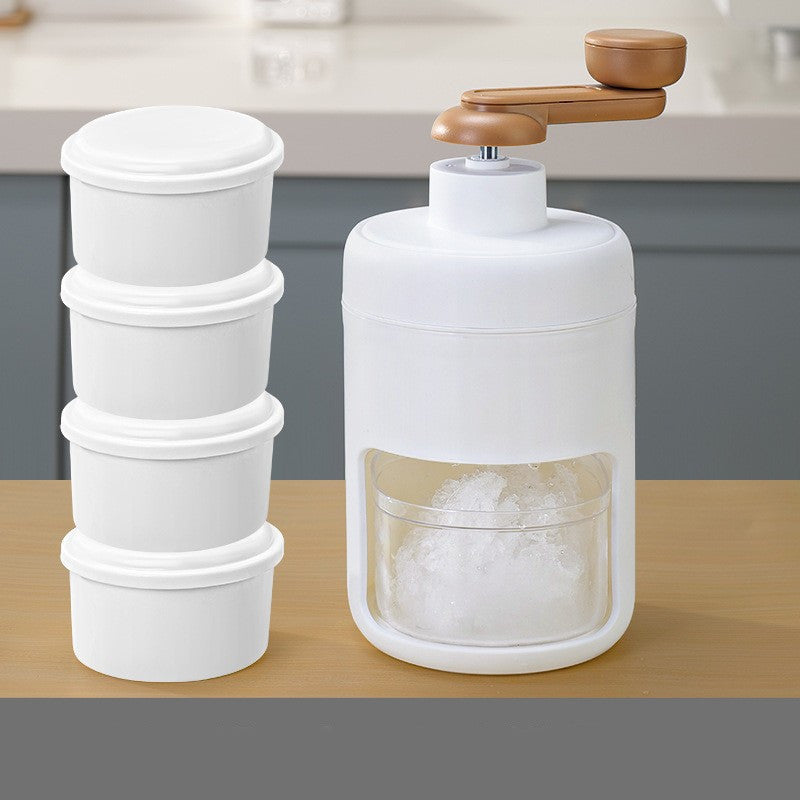 Bloc à main de cuisine, Machine à raser, petite Machine à glace domestique, Machine à neige fondante, artefact de bris de glace, broyeur de glace molle, stand