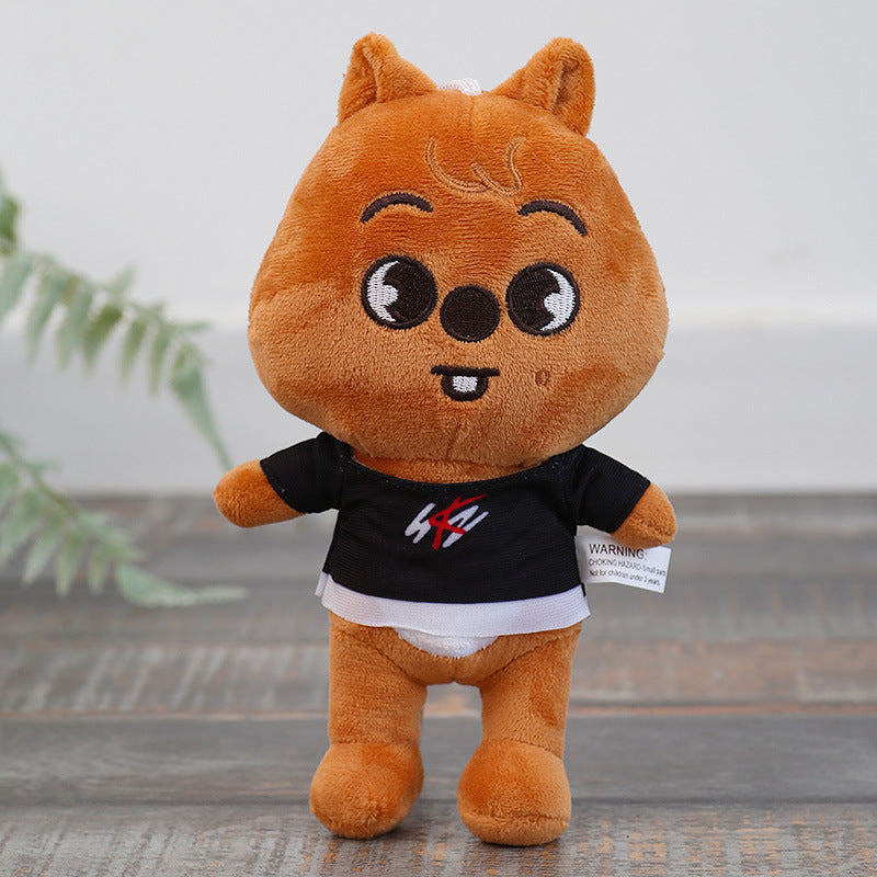 Poupée en peluche Stray Children Leeknow Hyunjin, cadeau