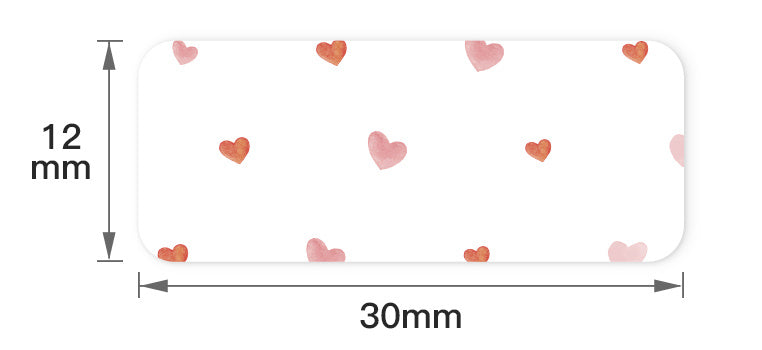 Papier pour étiquettes pour imprimantes d'étiquettes D11 et D110