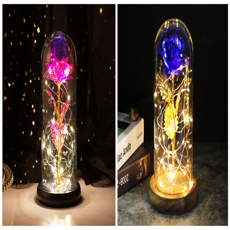 Cubierta de cristal del Principito Rosa