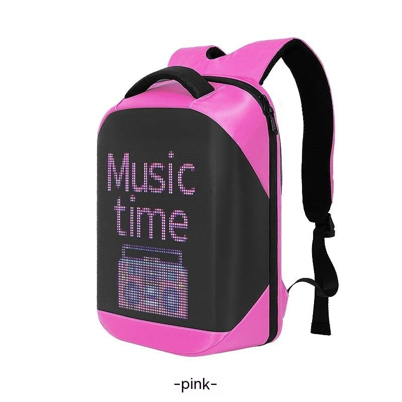 Sac à dos étanche mode Led sac à dos publicité intelligente sac à dos d'affaires étanche