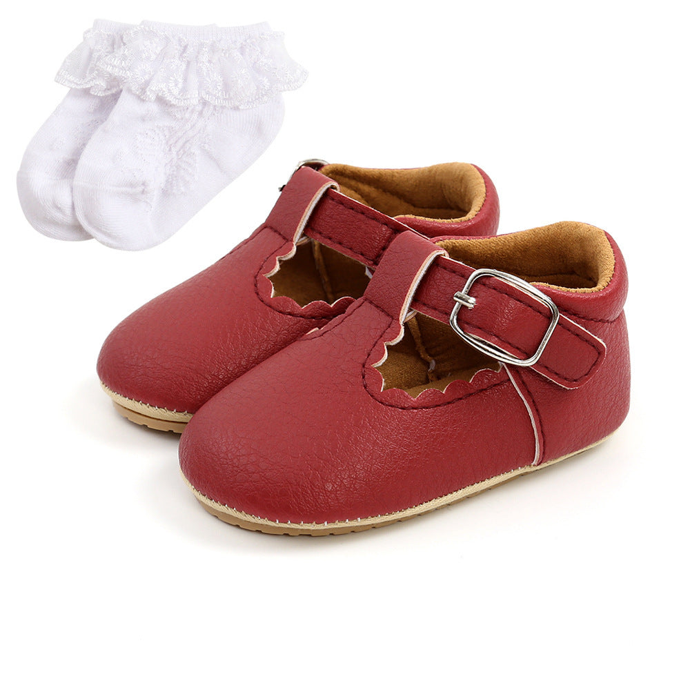 Printemps et automne bébé princesse chaussures bébé chaussures bébé chaussures enfant en bas âge chaussures