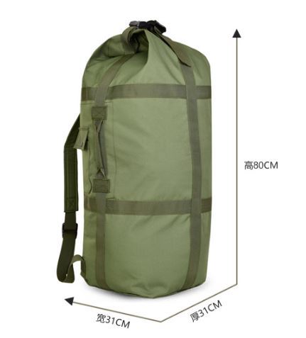 Mochila de camuflaje de gran capacidad de 60 L para viajes y acampadas
