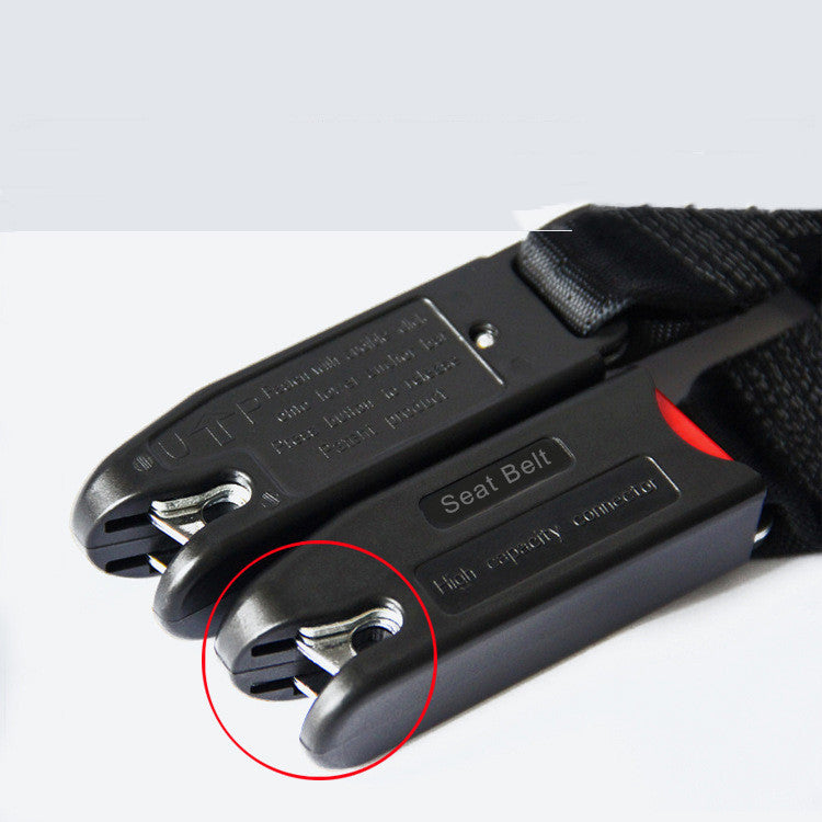 Interfaz Isofix cinturón de conexión suave cinturón de fijación de asiento de seguridad para niños cinturón de fijación estándar europeo Universal para coche