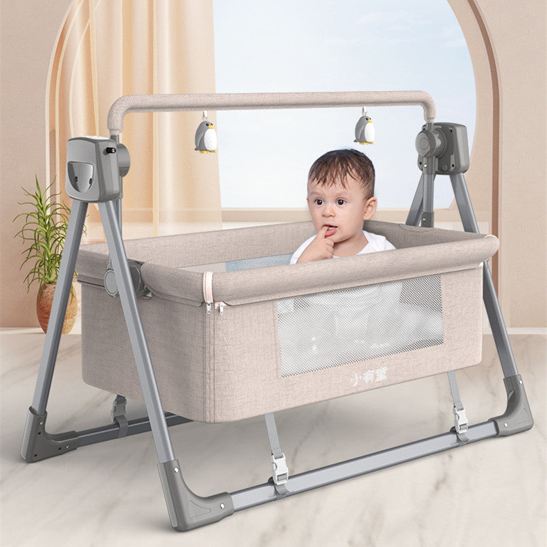 Berceau électrique intelligent multifonction pour bébé