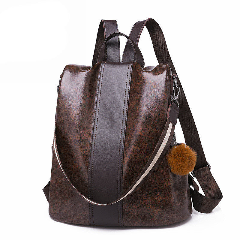 Women's Fashion Simple Casual Large-capacity Backpack
