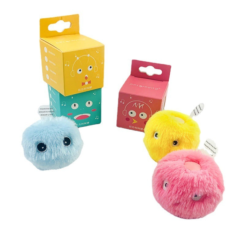 Pelota de juguete para llamar a gatitos, pelota de burla para gatos con sonido Molar de larga duración, juguete para aliviar la congestión del perro, productos para mascotas