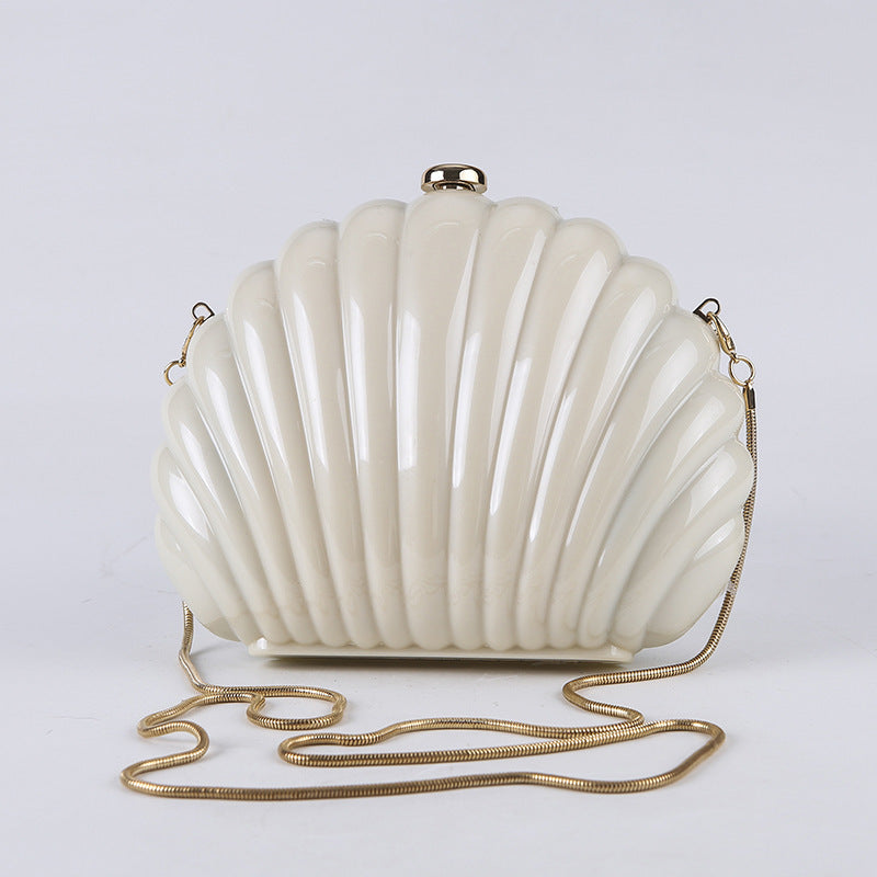 Acrylic Dinner Candy-colored Shell Hand-held Party Hard Box Bag