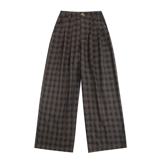 Men's Fashionable Loose All-match Drooping Straight Wide Leg Pants