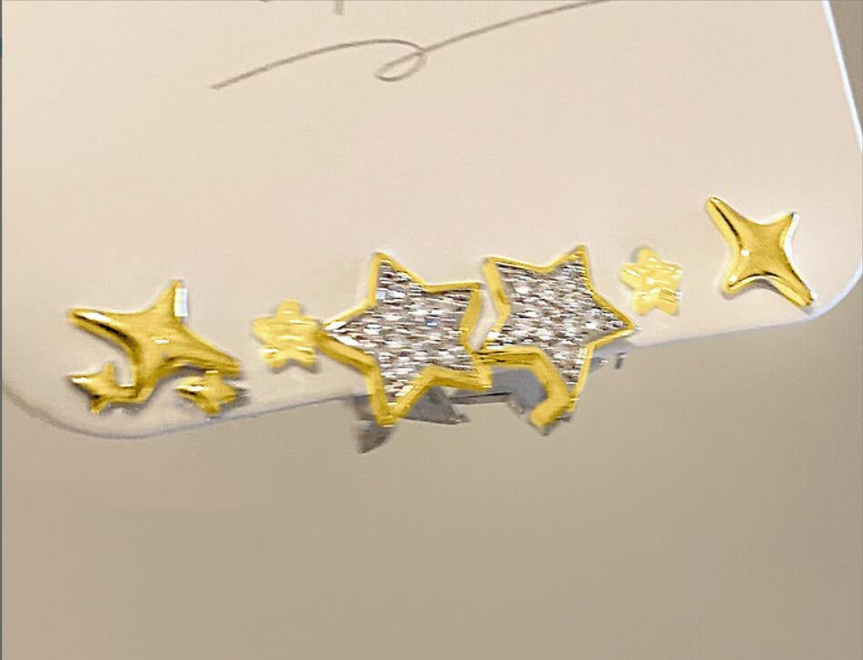 Ins intérêt spécial lumière luxe noir goutte à goutte amour coeur boucles d'oreilles costume