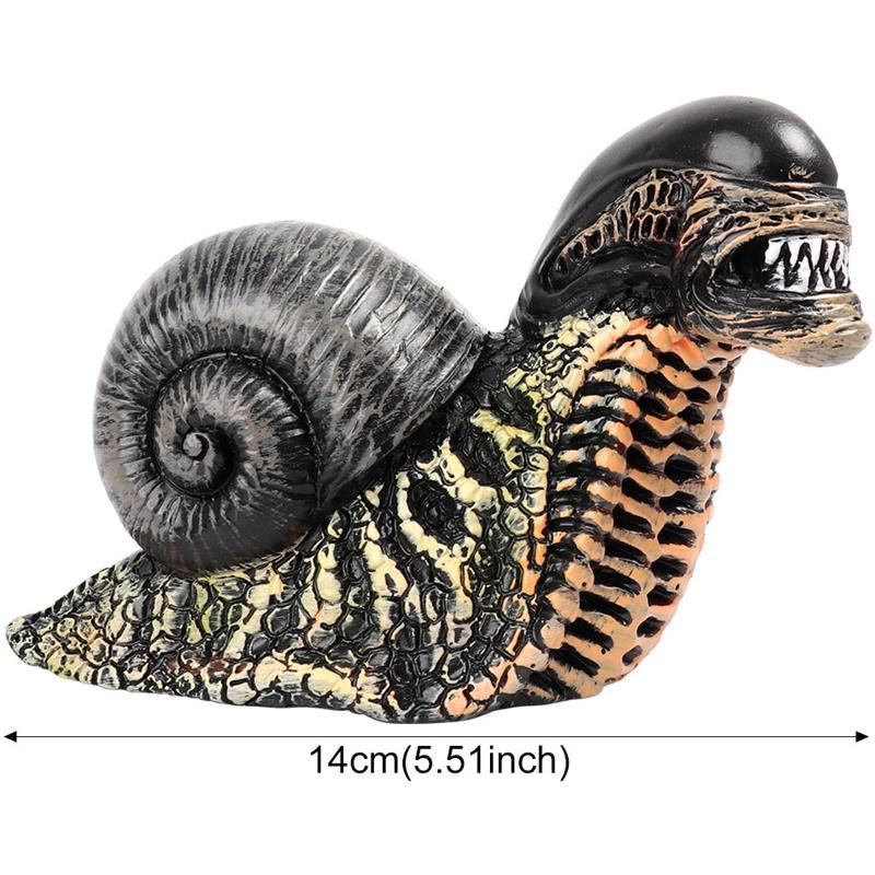 Escargot maléfique en résine, décoration de maison, Design de jardin, artisanat, décoration d'escargot
