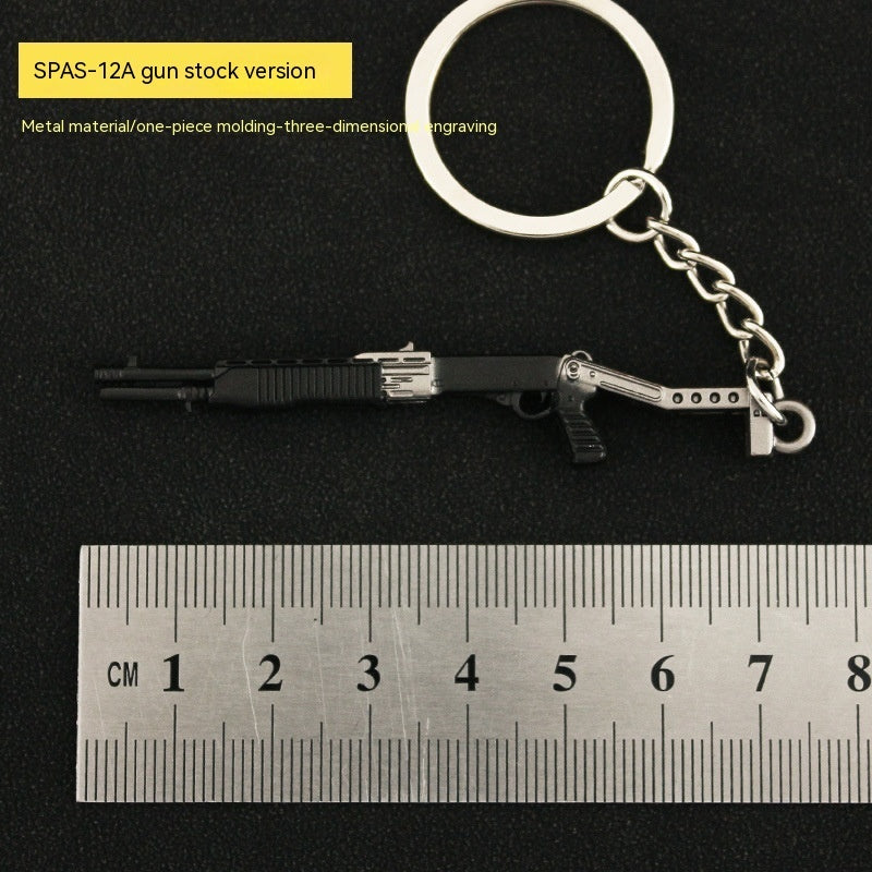 Gun Metal Toys Keychain
