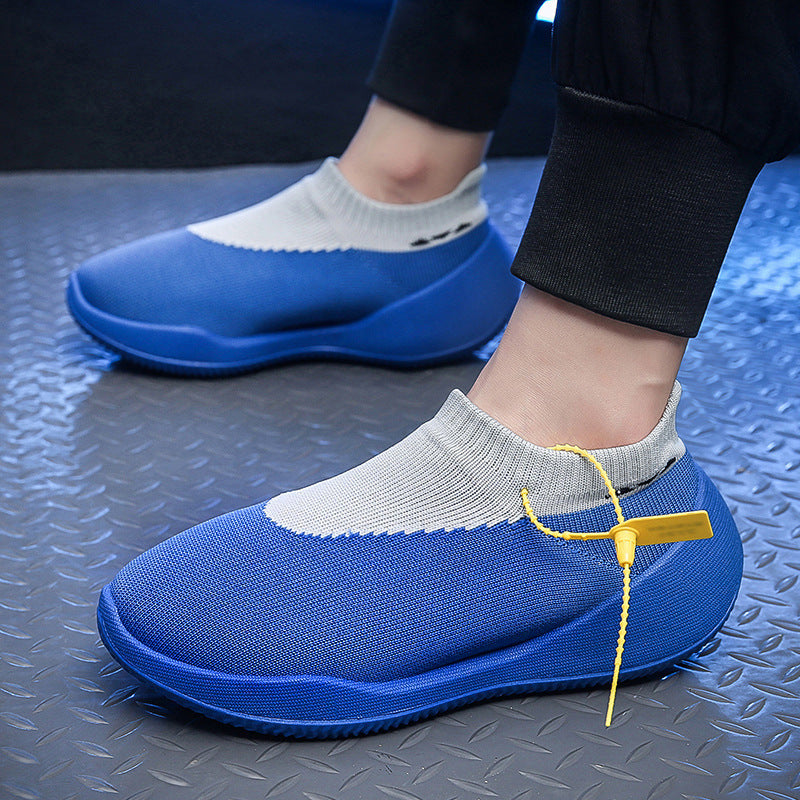 Zapatos de malla con calcetines transpirables para todo fósforo Banana para hombre