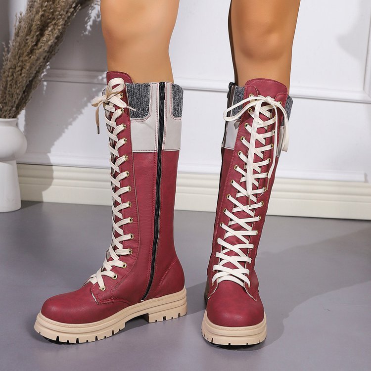 Bottes hautes amincissantes grande taille pour femmes