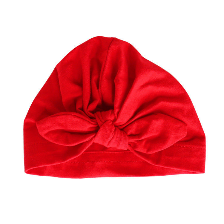 Fournitures pour bébé Fournitures pour bébé Couvre-chef noué de couleur unie