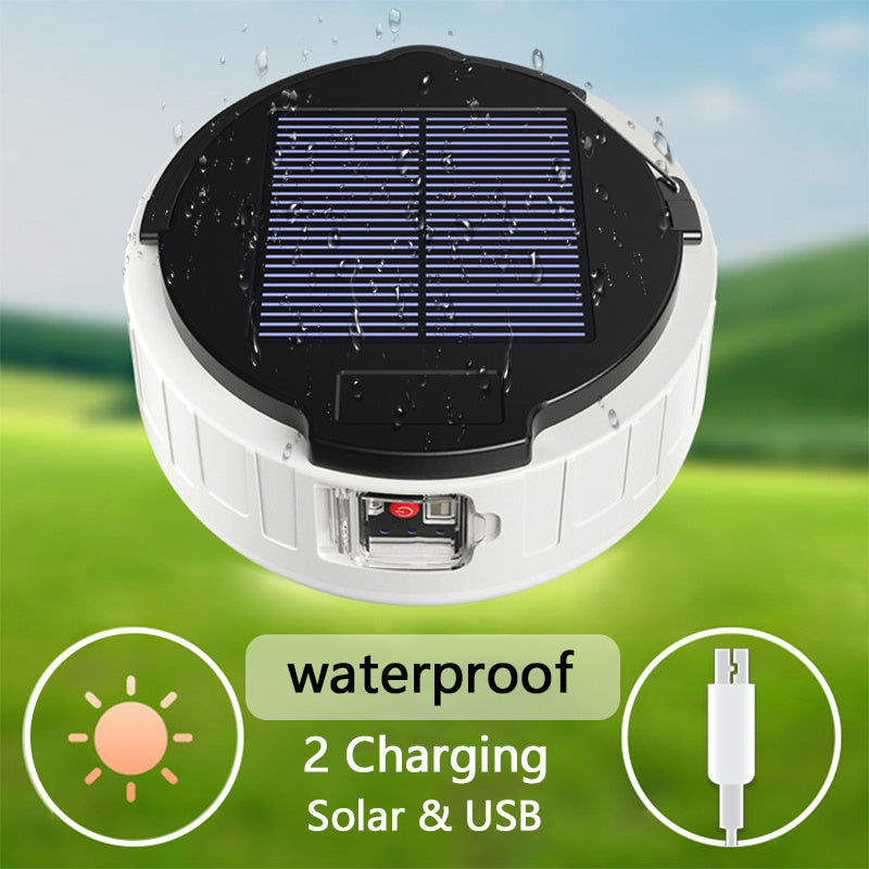 Lampe de support mobile d'urgence à LED solaire