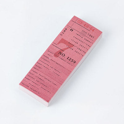 Bloc-notes inscriptible vintage créatif City Notes