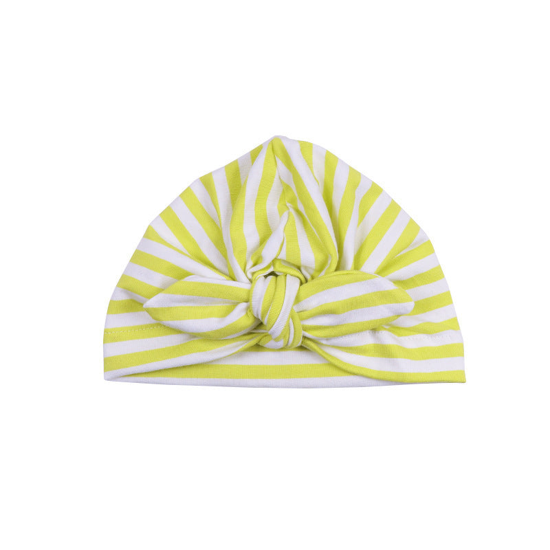 Fournitures pour bébé Fournitures pour bébé Couvre-chef noué de couleur unie