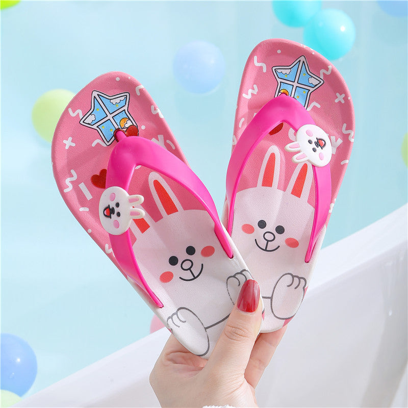 New Little Girl Cute Non-slip Indoor Home Boy Girls Sandals