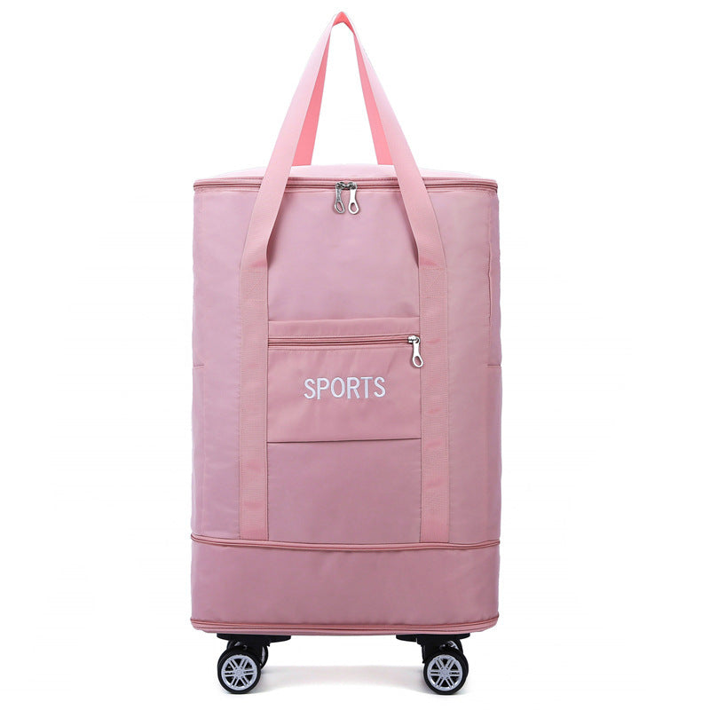 Travel Bag Large Capacity Removable Universal Wheel Portable Luggage Bag