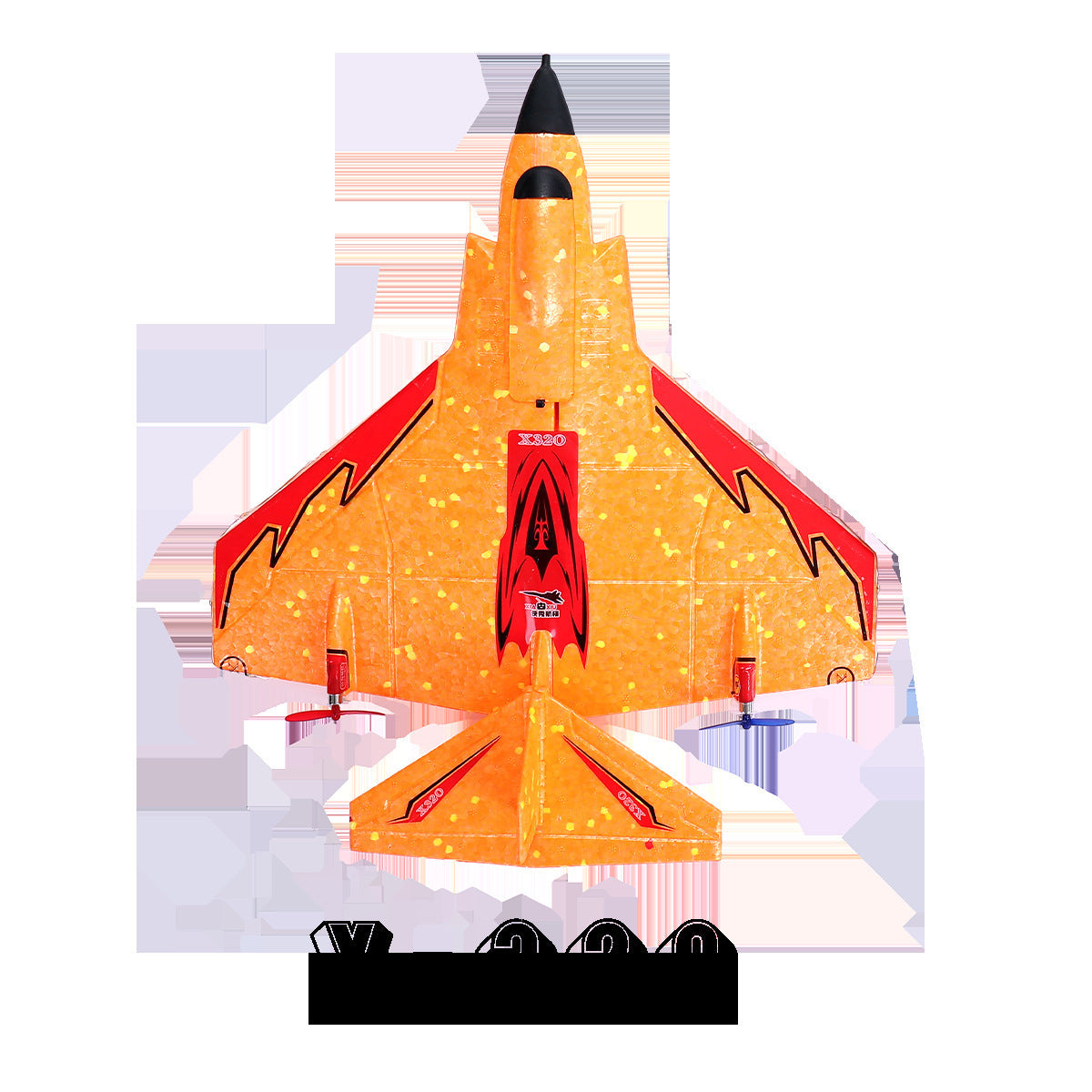 Mini X320 320mm envergure EPP Mini avion RC RTF 2.4Ghz Gyro Park avion télécommandé avion Rc Drone jouets d'extérieur