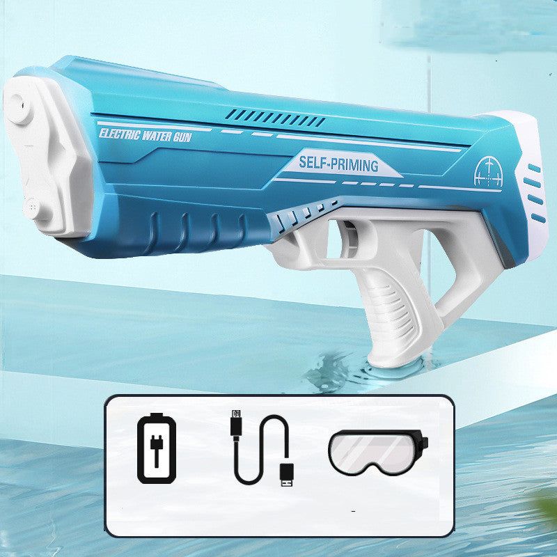 Pistolet à eau électrique à alimentation automatique, jouet pour enfants