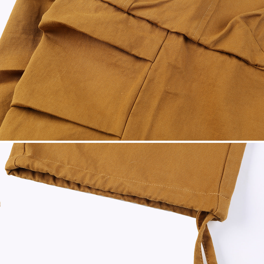 Fashion Loose Wide-leg Overalls Trendy Men