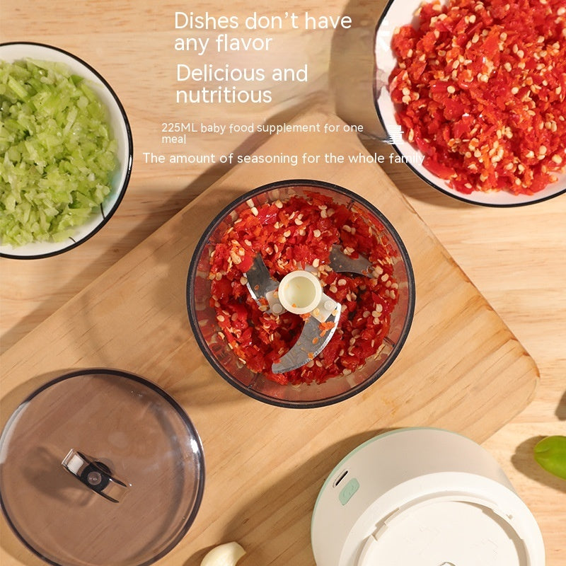 Mini hachoir à viande électrique domestique, petit mélangeur, Machine de hachage, remplissage automatique multifonction, Machine de cuisson intelligente