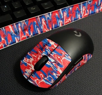 Autocollants antidérapants GPX Mouse de deuxième génération.