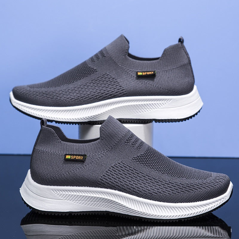 Chaussures en tissu de loisirs de sport de printemps chaussures à mailles fines tissées volantes