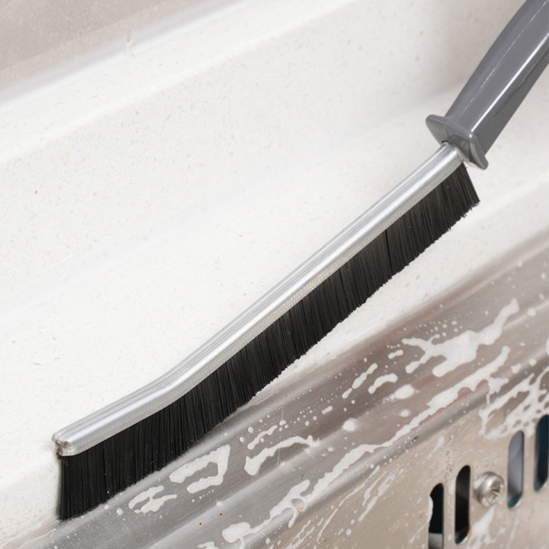 Brosse de nettoyage Durable des espaces de coulis, brosse de nettoyage des Joints de carreaux de toilettes de cuisine, brosses de nettoyage à poils durs à Angle mort pour ligne de sol de douche