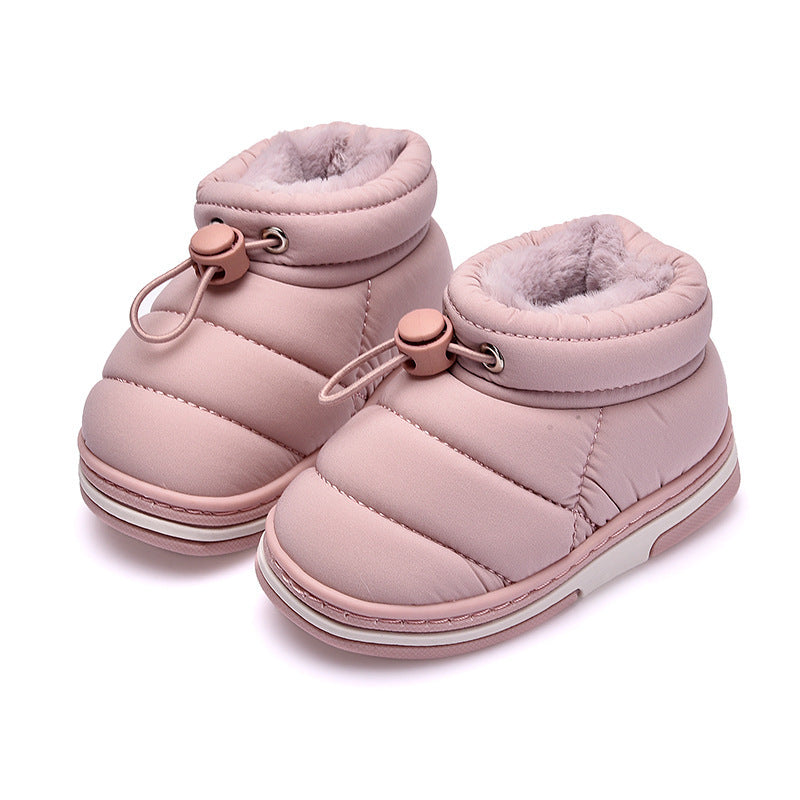 Mignon chaud garçon et fille maison coton glisser sac avec