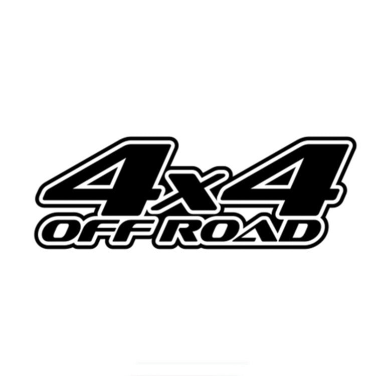 Personality Off-road Bumper Stickers 4 X4 Off Road Car Modification Stickers