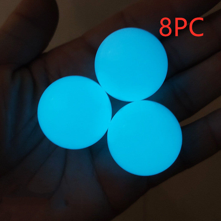 Bolas adhesivas luminosas, juguetes pegajosos para pared, juegos de fiesta en casa que brillan en la oscuridad, juguetes novedosos, juguete para apretar de descompresión