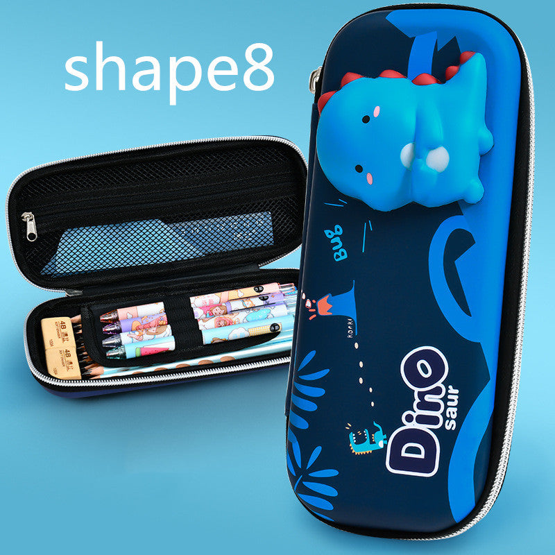 Trousse à crayons de décompression 3D multifonctionnelle de grande capacité