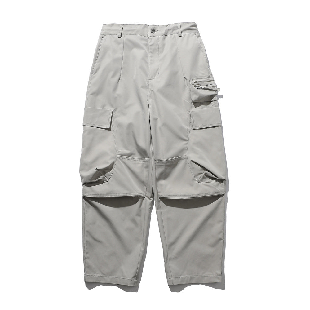 Men's Outdoor Loose Casual Straight-leg Wide-leg Pants