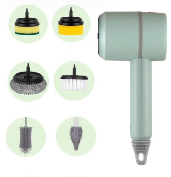 Cepillo de limpieza eléctrico Estropajo multifuncional