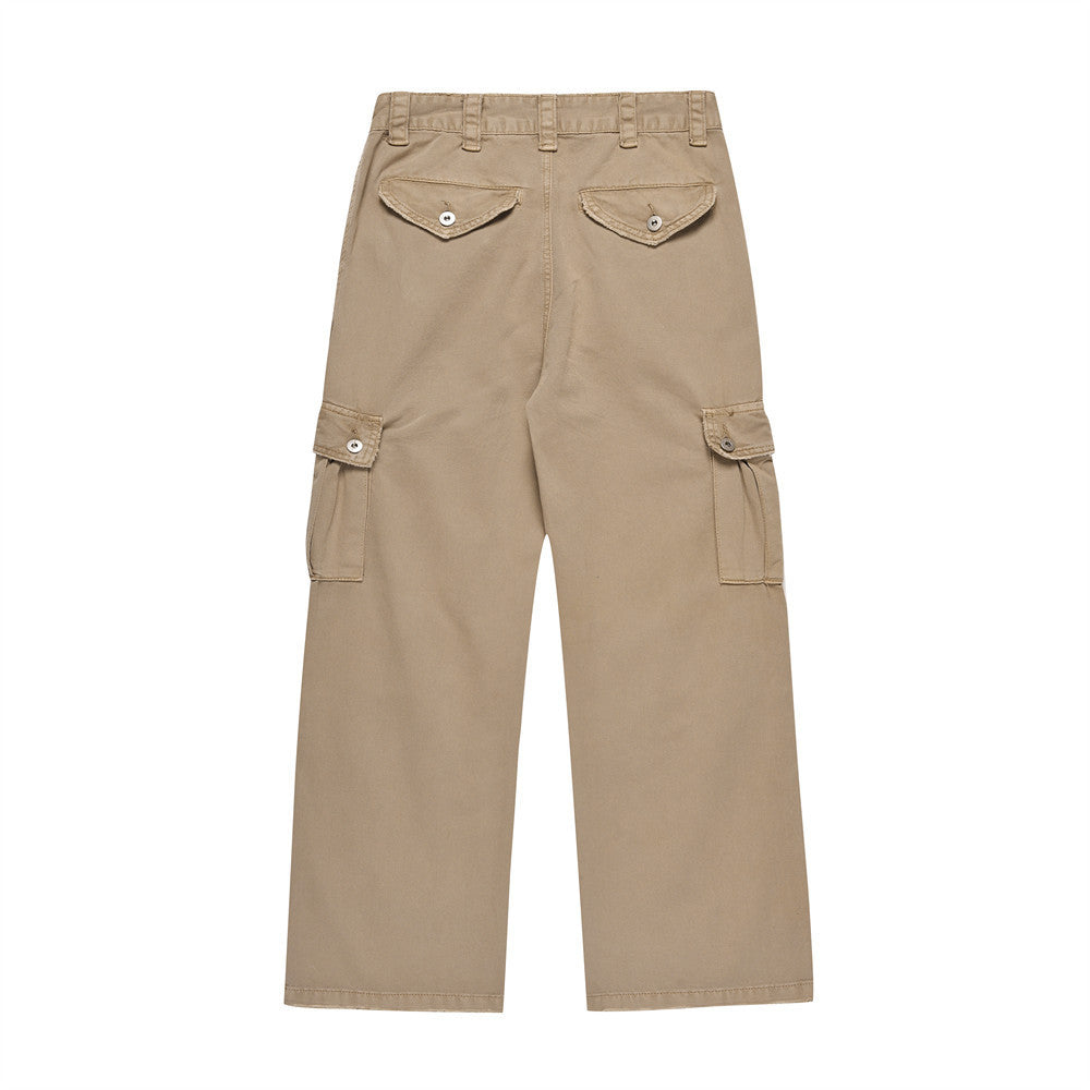 Fashion Work Clothes Casual Men's Wide-leg Pants