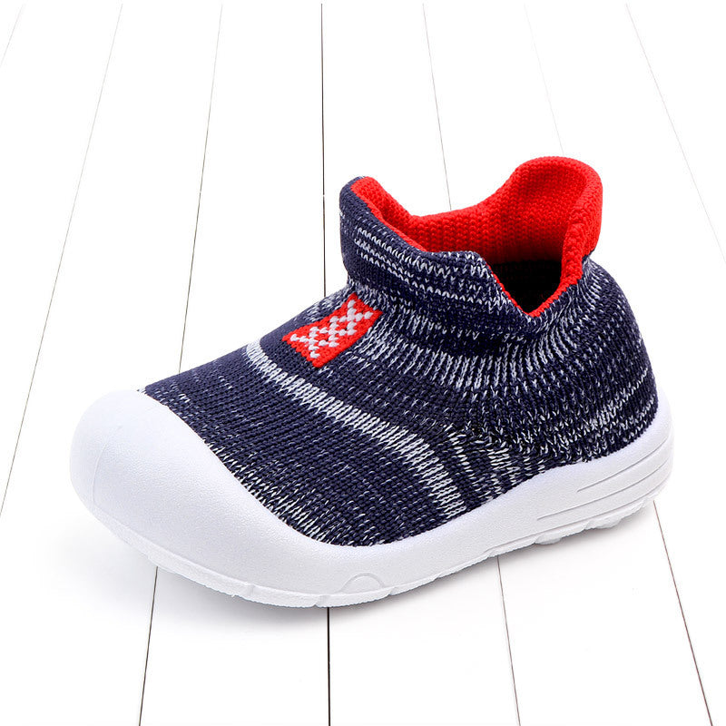 Chaussures de printemps à semelle souple pour enfants, chaussures de marche antidérapantes et respirantes pour bébés