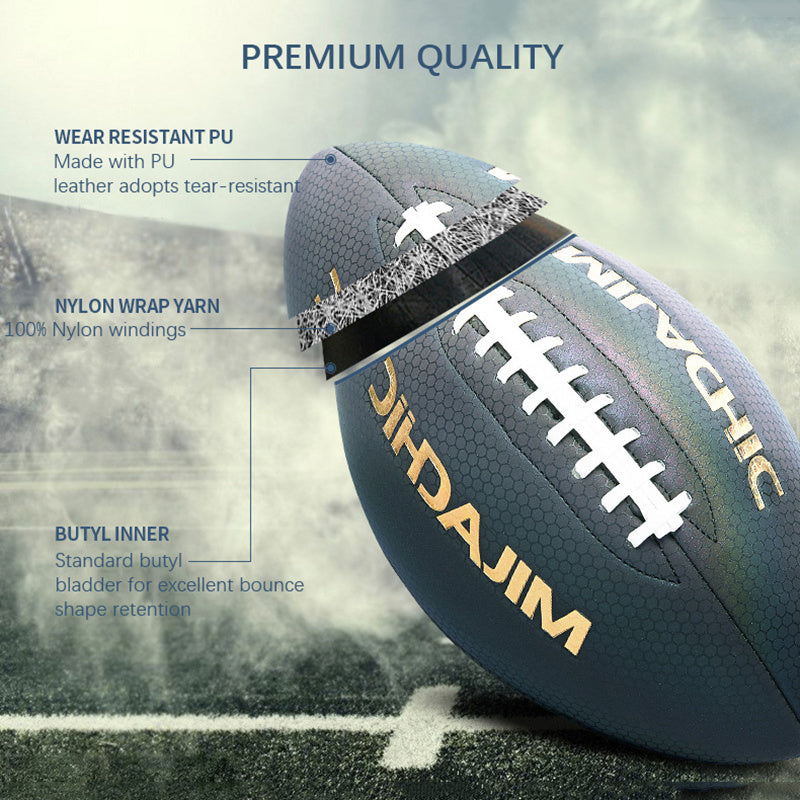 Fútbol reflectante fluorescente luminoso