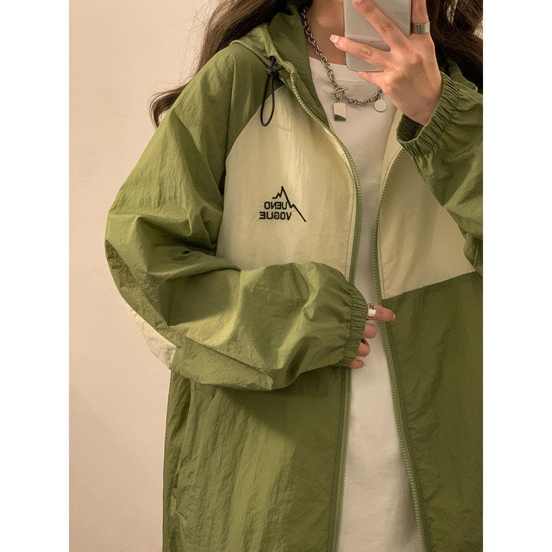 Ropa de protección solar estilo americano para mujer verano