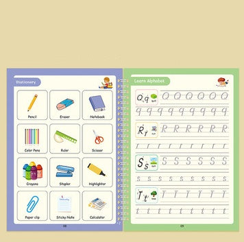 English Children's Groove Magic Practice Font Control Training Send Ten Pen Refill