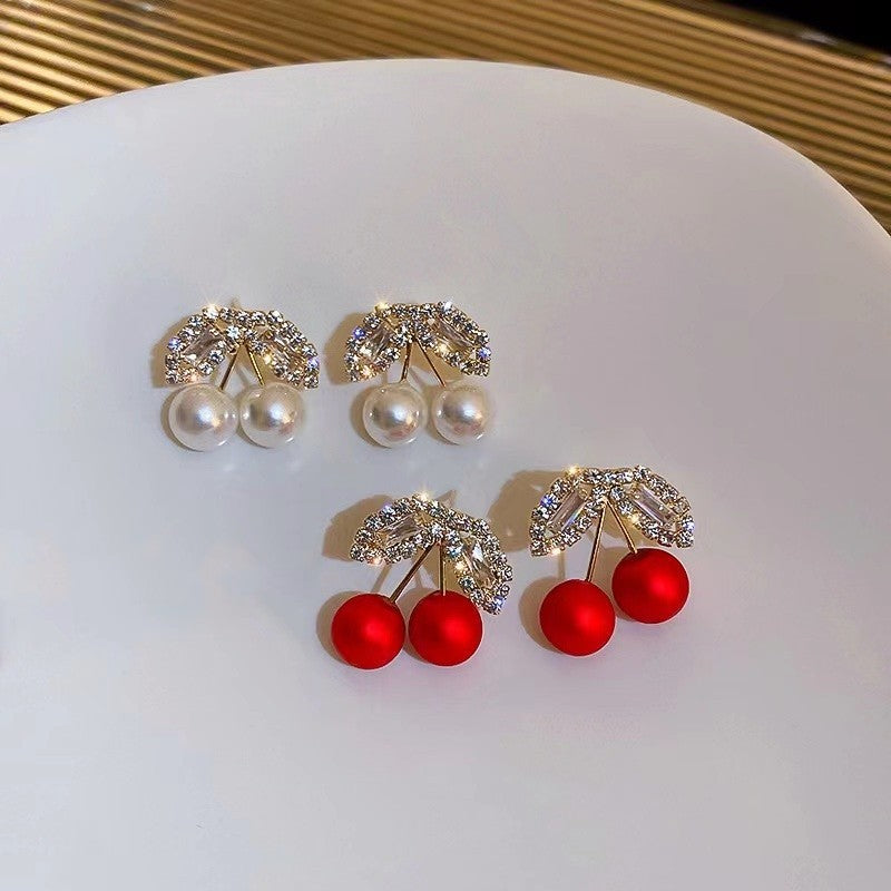 Petites boucles d'oreilles en alliage au design de niche