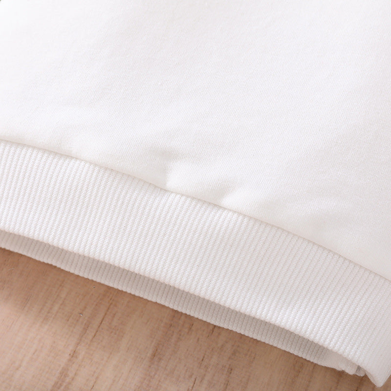 Sudadera a cuadros de moda para bebés y niños pequeños Tops de manga larga de otoño