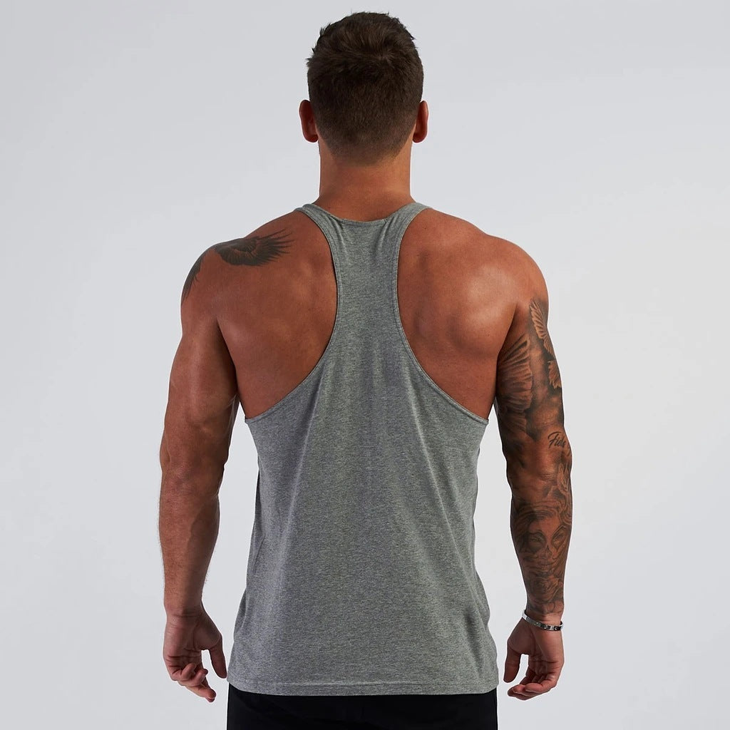 Men's Outdoor Running Leisure Sports Fitness Vest