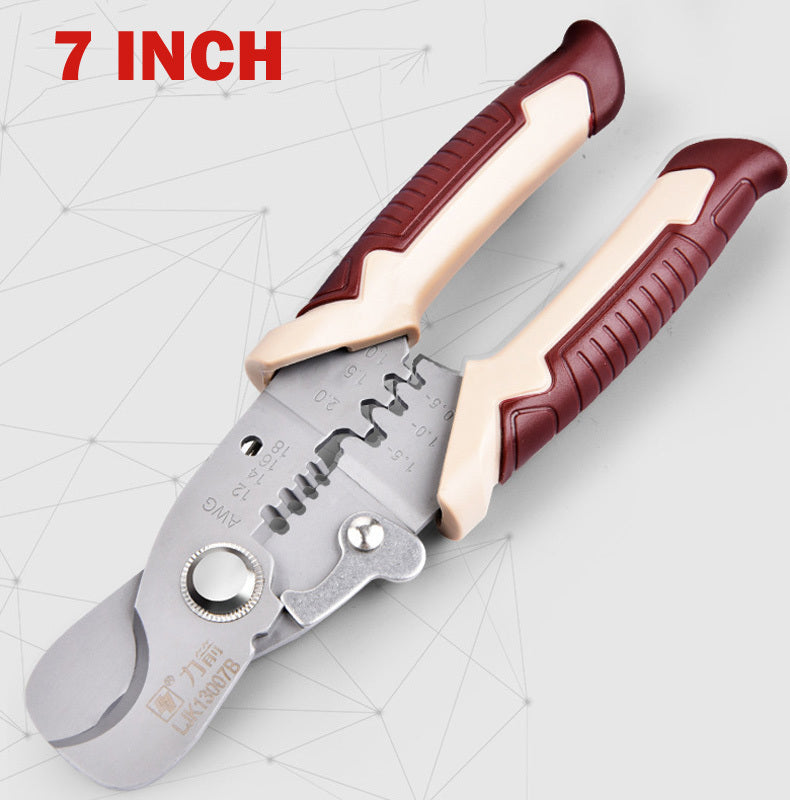 New Multifunctional Wire Stripper Scissors Cut Network